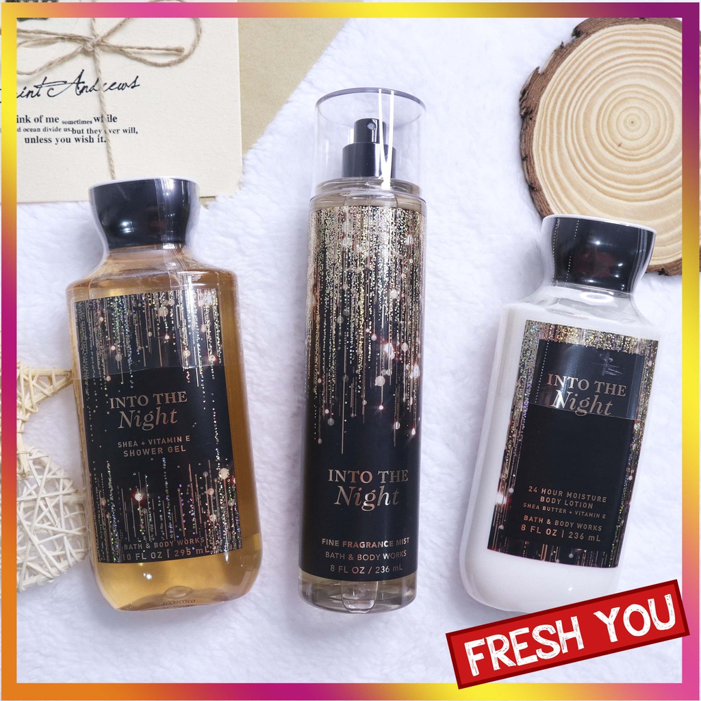 Bộ Sản Phẩm Bath & Body Works Into The Night