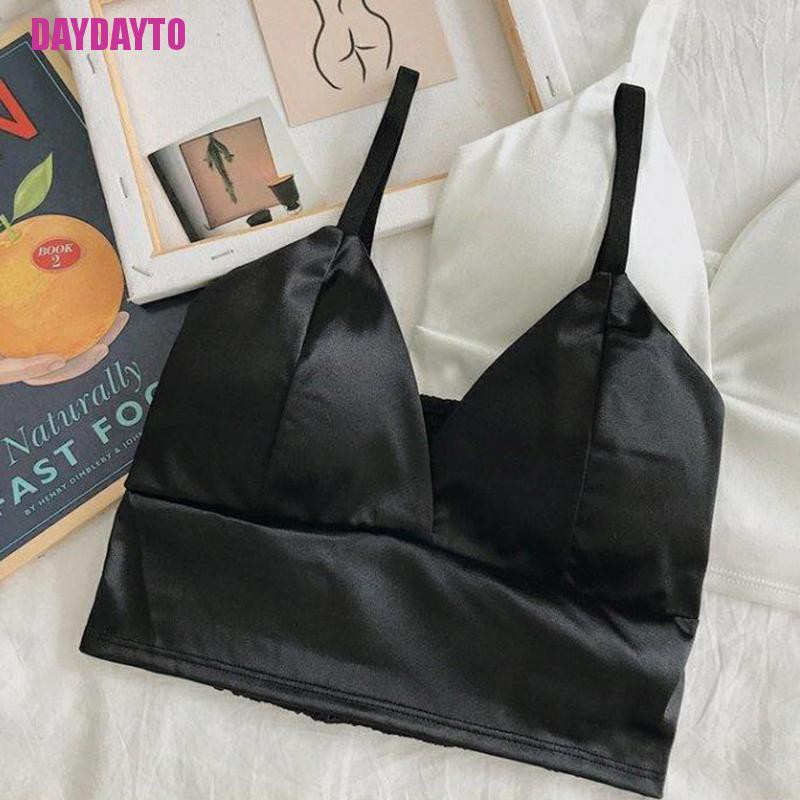 Áo Thun Lửng Hai Dây Gợi Cảm Dành Cho Nữ