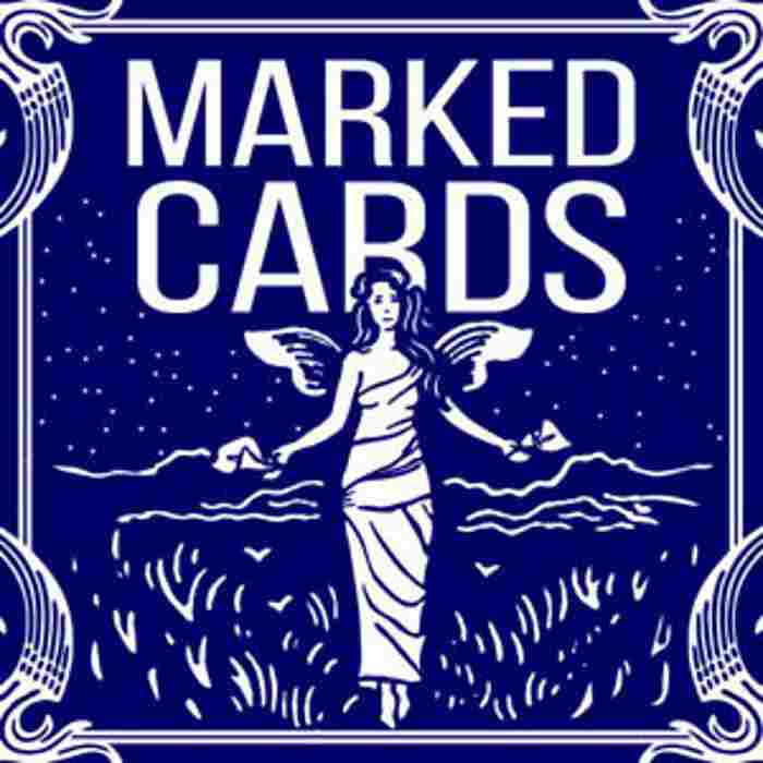 Bài ảo thuật bicycle USA cao cấp : Marked Cards Deck ( Xanh )