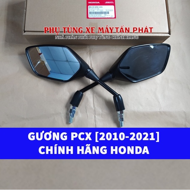 Gương chiếu hậu Xe Máy PCX Mẫu 2021 Chính Hãng Honda Gắn Tương Thích Pcx Cũ 2014-2015-2016-2017-2018-2019-2020-2021-2022