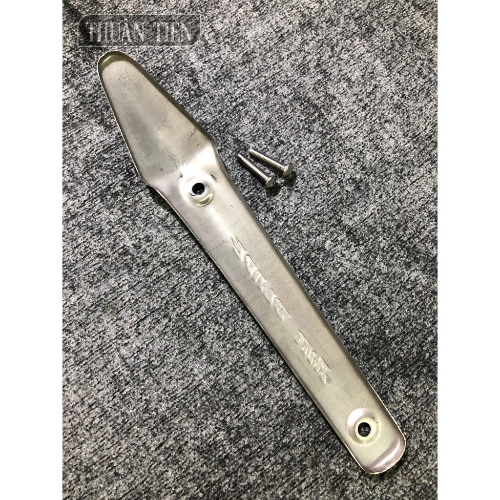 CHE PÔ MỦI TÊN AIR BLADE 2008 - 2010 INOX - CÓ KÈM ÓC