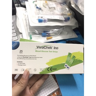 25 Que thử đường huyết Viva chek ino
