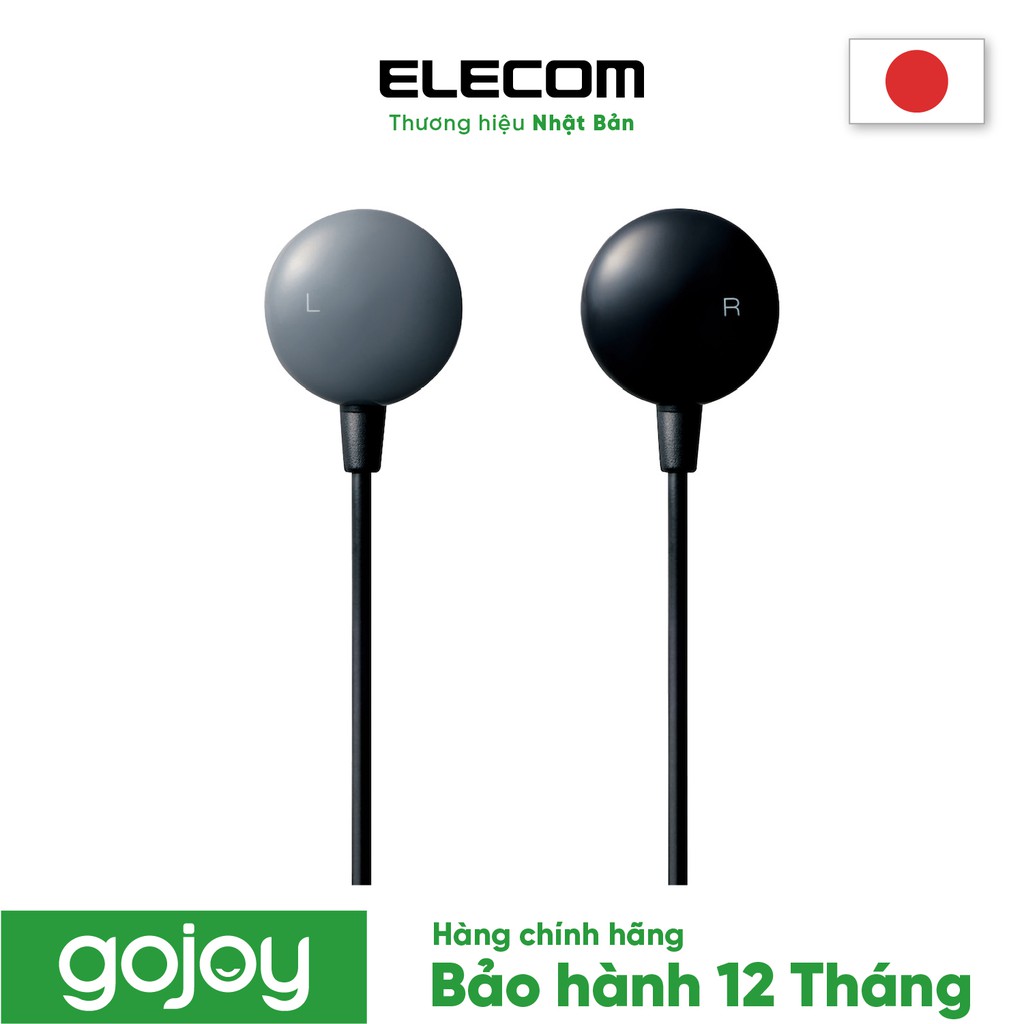 Tai nghe nhét tai ELECOM EHP-CC100A Hàng chính hãng - Bảo hành 12 tháng