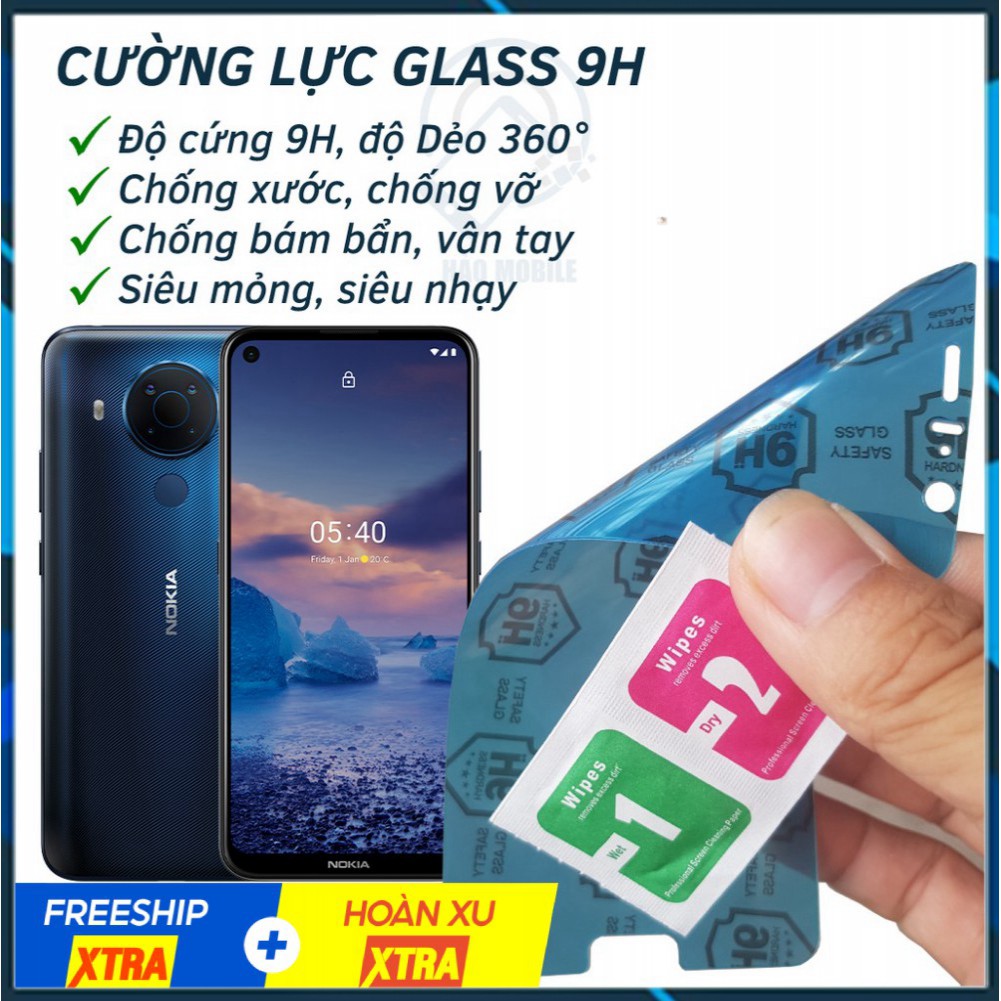 Dán cường lực dẻo nano Nokia 5.4