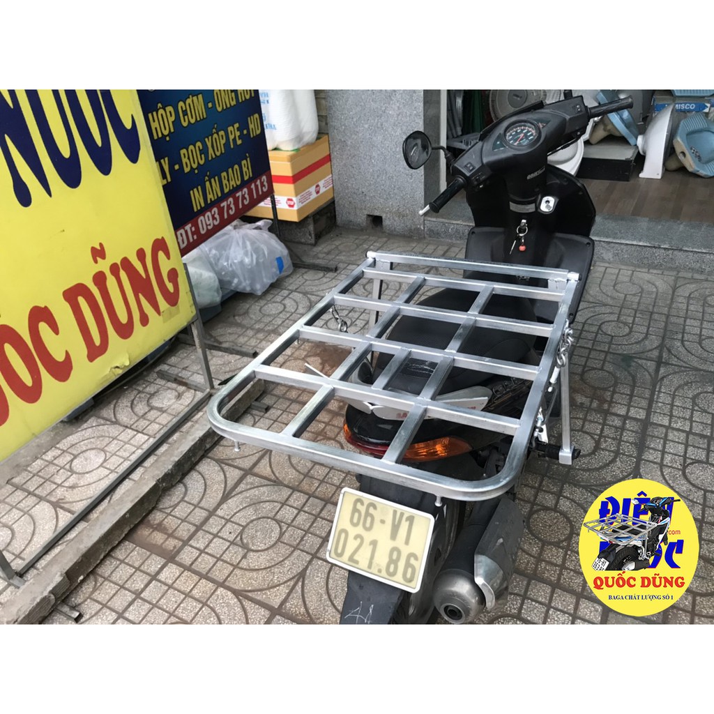 Giá chở hàng | Baga chở hàng xe tay ga đa năng thông minh  (ngang 50 x dài 72)