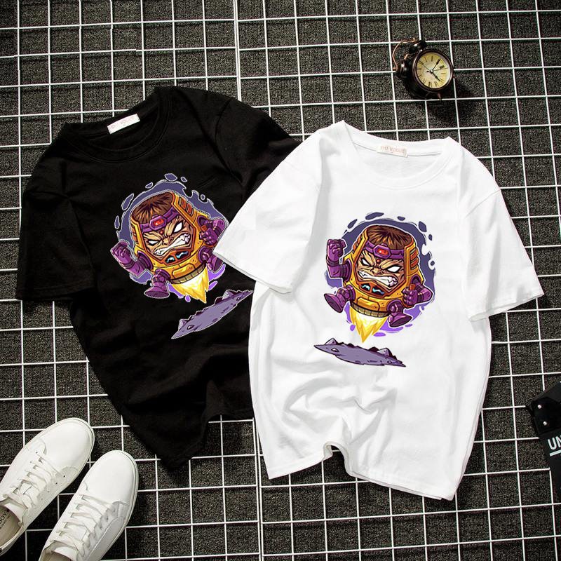 Áo thun unisex Hàn Quốc in thanos cá tính vải dày mịn 2019T1071