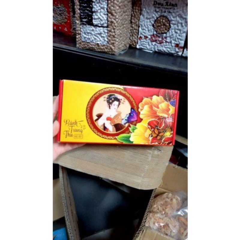 Hộp đựng bánh trung thu 2b chất bìa dày, cứng