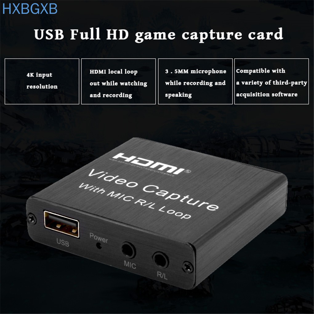 Card Thu Hình Video Usb 2.0 4k 1080p