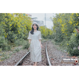 Sunny Dress - Váy Hoa linen