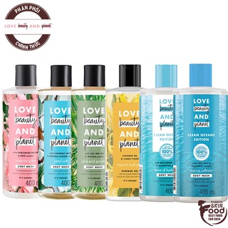 Sữa Tắm Chiết Xuất Từ Thiên Nhiên Love Beauty And Planet Body Wash