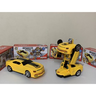 Xe robot biến hình racer car fw2031: dùng pin, có đèn, nhạc