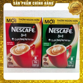 Hộp cà phê nescafe 3in1 hộp