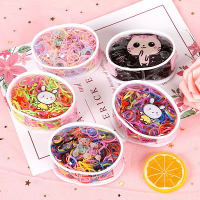 Chun buộc tóc túi đựng nhiều màu dễ thương