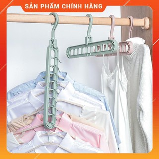 Móc treo quần áo 9 lỗ tiết kiệm diện tích