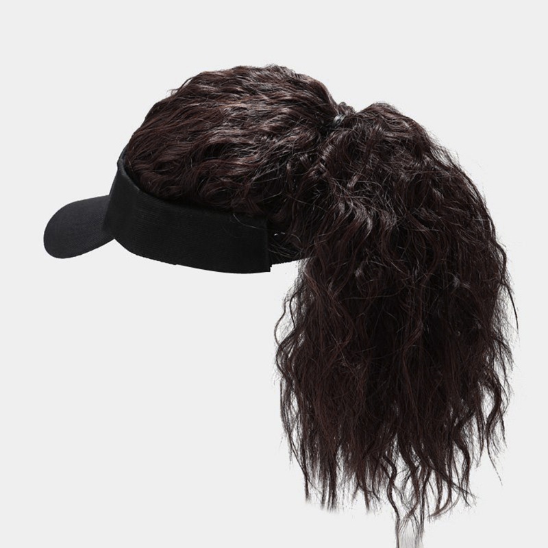 Mũ Lưỡi Trai Hở Chóp Có Thể Điều Chỉnh Bảo Vệ Chống Nắng Thời Trang Mùa Hè Cho Nữ