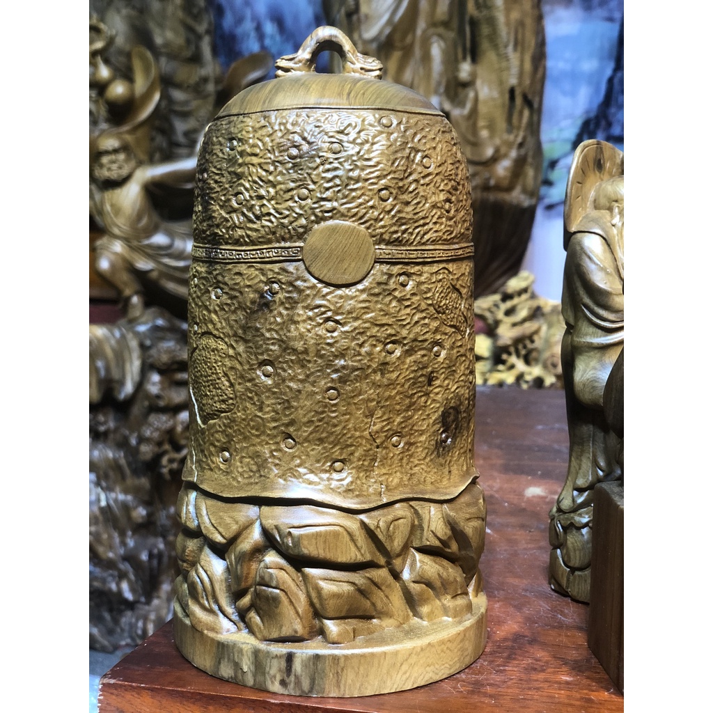 Tượng đạt ma chuông xông trầm