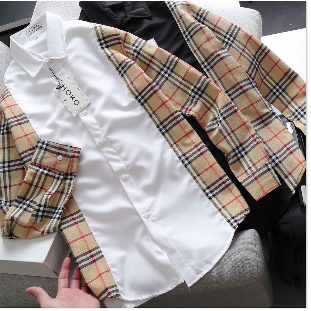 Áo sơ mi 3D TAY DÀI nam caro cực chất bao đẹp dành cho anh em KOKO MI STORE