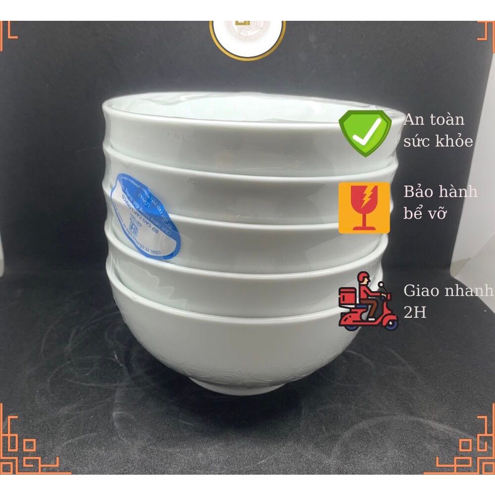 Tô khum-tô loe sứ trắng dùng trong bún phở to nhỏ đủ loại siêu rẻ