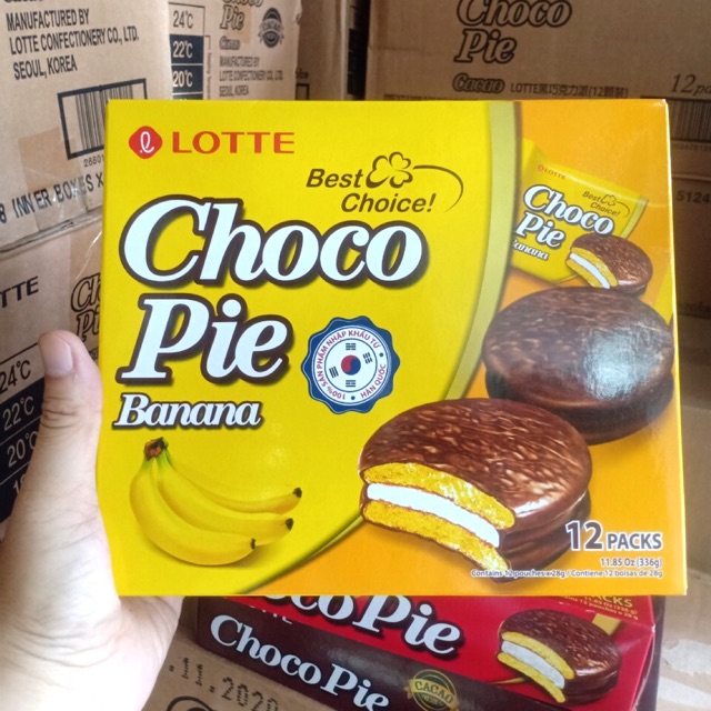 Hộp Bánh ChocoPie Lotte 336g