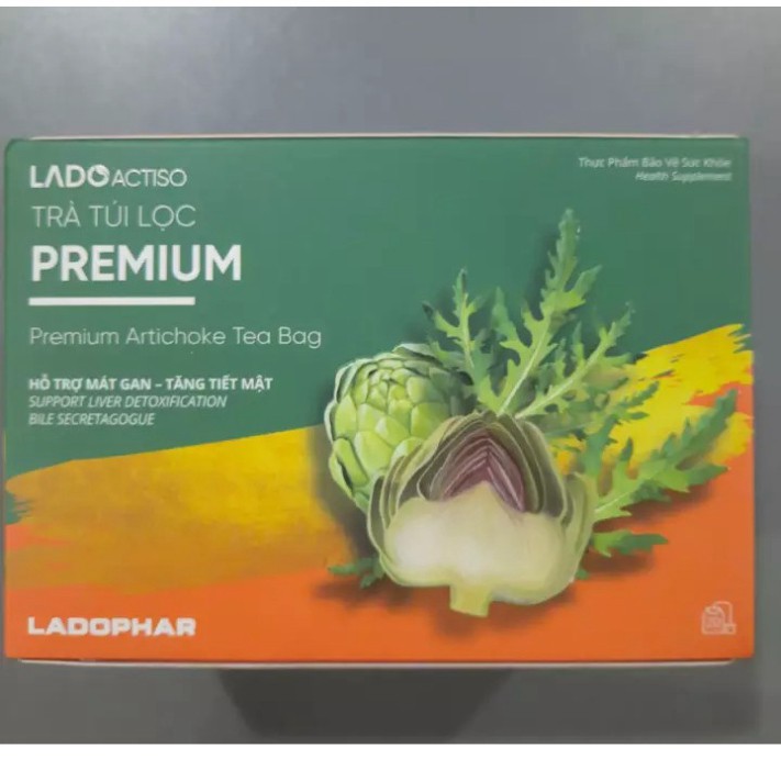 Trà LadoActiso Premium – Hỗ trợ giải độc gan, thanh lọc cơ thể, bảo vệ gan