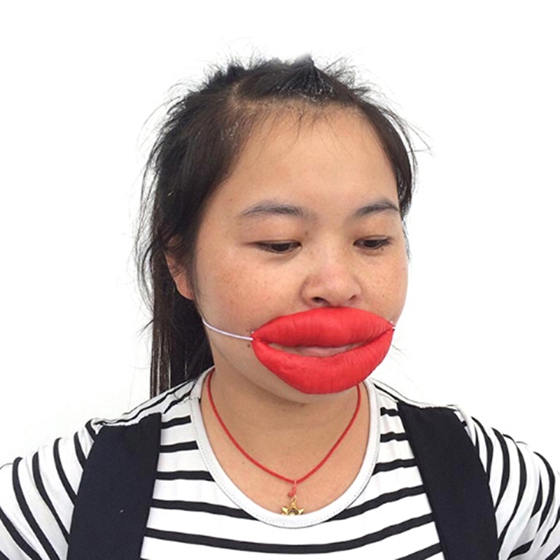 Mặt Nạ Dày Hóa Trang Halloween Vui Nhộn Độc Đáo