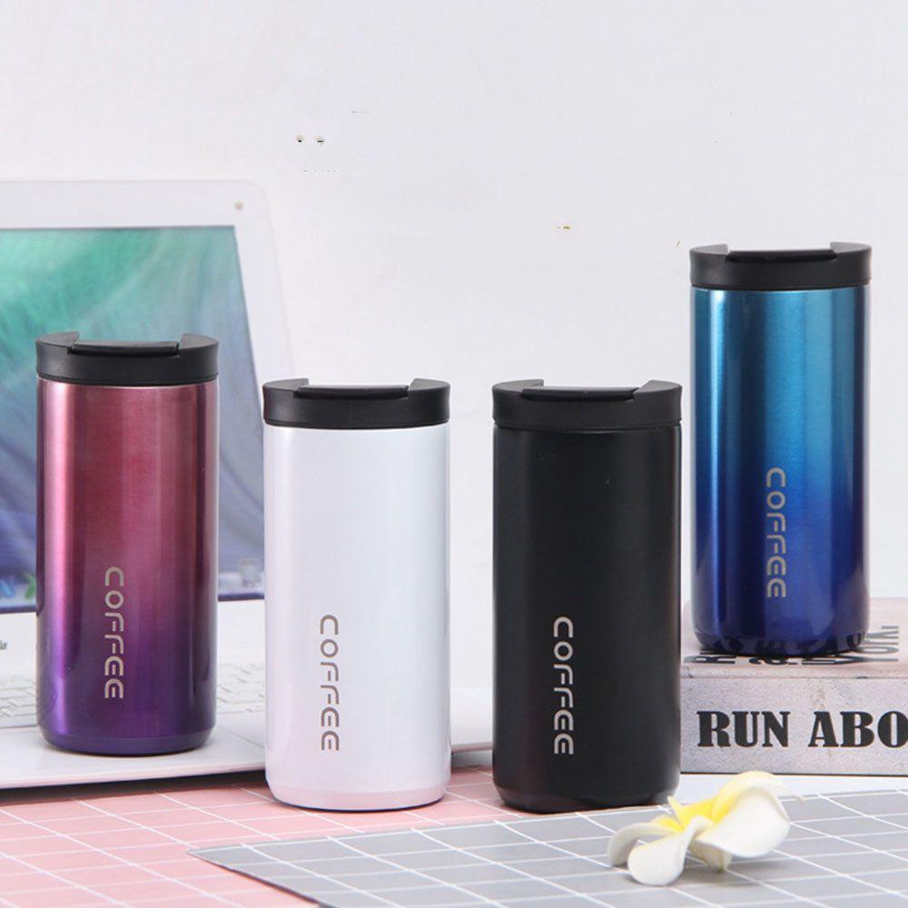 Cốc Uống Cà Phê Trà Sữa Hai Lớp Mang Đi Du Lịch Tiện Lợi