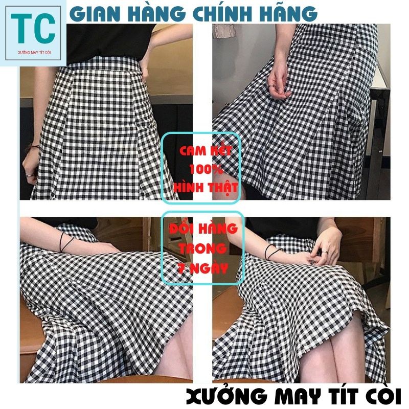 set áo thun kèm chân váy caro midi cực vintage ,cực cá tính XƯỞNG MAY TÍT CÒI | BigBuy360 - bigbuy360.vn