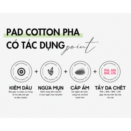 [ZONE 22] Pad Tẩy Da Chết Neogen Dermalogy Trà Xanh PHA 30 Miếng | BigBuy360 - bigbuy360.vn