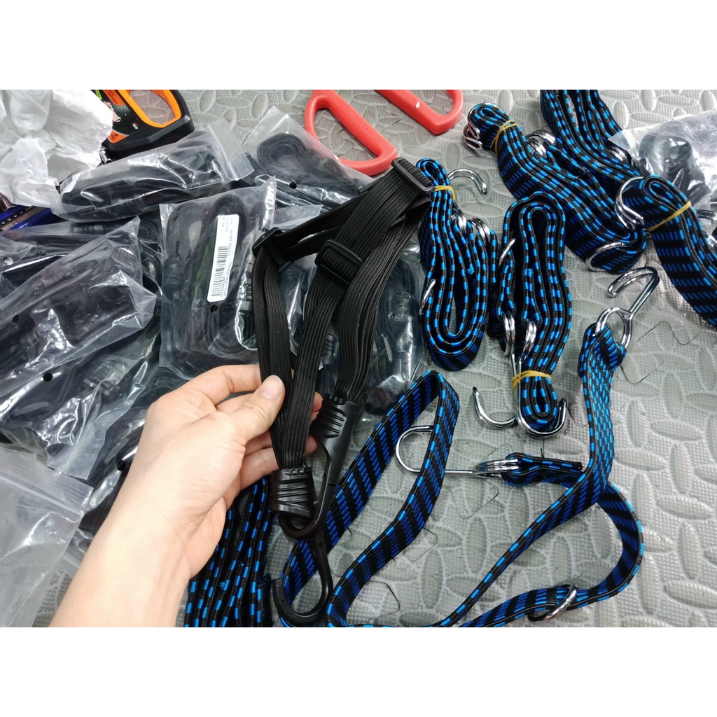 Dây chằng đồ xe máy - Dây chằng mũ bảo hiểm