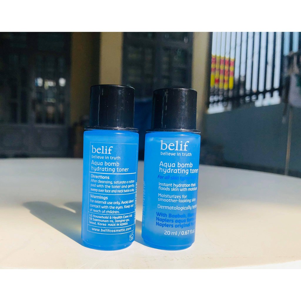 ‼️‼️NƯỚC THẦN CẤP ẨM BELIF AQUA BOMB HYDRATING TONER