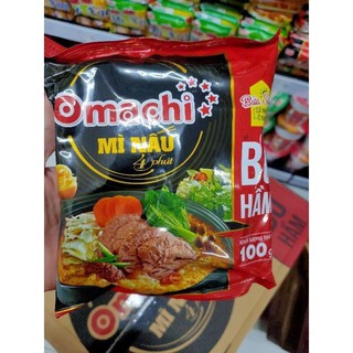 mì omachi bò hầm - omcachi bò nấu dưa thùng30 gói