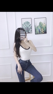 Áo dây tivi cổ v