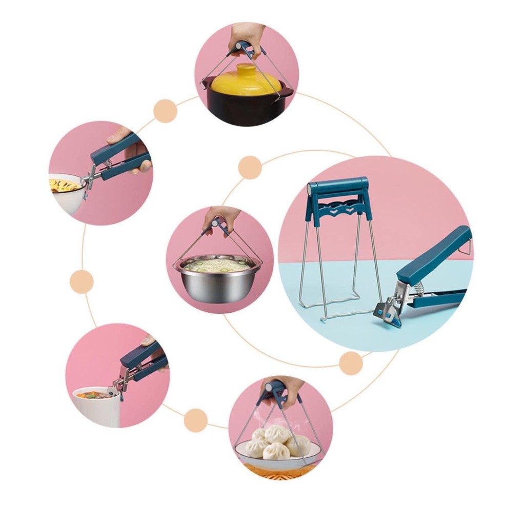 DỤNG CỤ NHÀ BẾP 6 MÓN TIỆN LỢI HÀNG ĐẸP 🌏FREE SHIP🌎  BỘ 6 DỤNG CỤ GẮP NÓNG