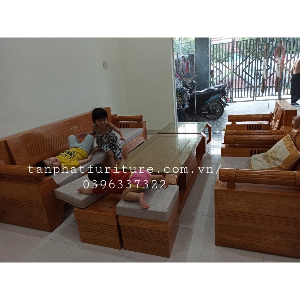 Bàn ghế phòng khách cao cấp Kim Cương Đối