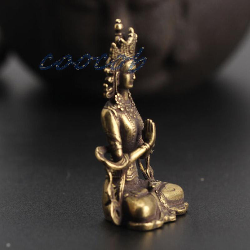 Tượng Phật Mini Bằng Đồng Trang Trí Bàn Làm Việc