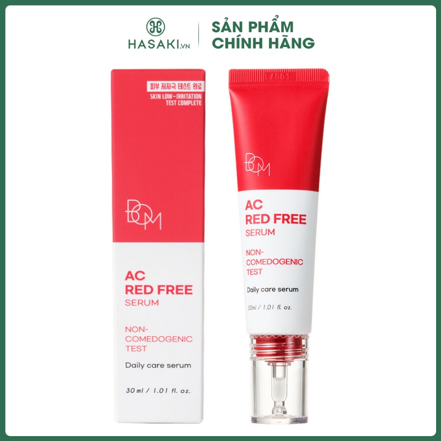Tinh Chất B.O.M Ngăn Ngừa Mụn Đỏ 30ml Hasaki Sản phẩm chính hãng
