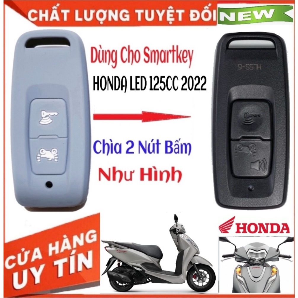 Bọc chìa khoá smartkey xe máy Honda Lead 125cc 2023  - Bọc silicon chìa smartkey - Lead 2022 - Lead 2023 Ảnh thật