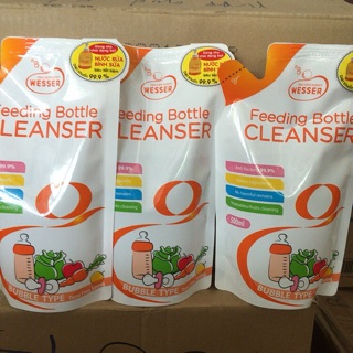 Nước Rửa Bình Sữa Wesser 500ml