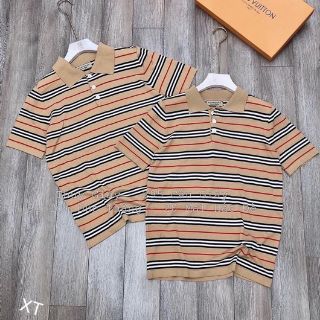 Áo kẻ cổ bẻ kèm ảnh thật l