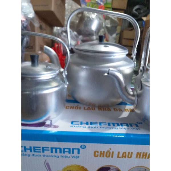 #Sale - sale# Ấm nhôm đun nước nhiều dung tích (1L - 3L - 5L) - nhôm nguyên chất hàng Việt Nam không pha trộn tạp chất