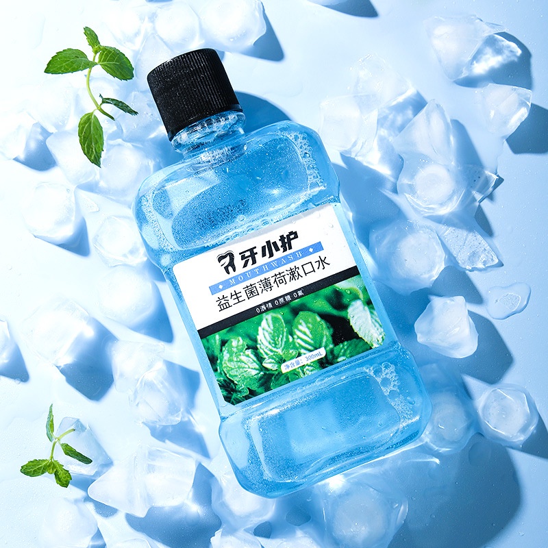 Men vi sinh chăm sóc răng miệng, hơi thở thơm tho, loại bỏ vết ố răng ngoài hôi miệng nam nữ chai 300ml