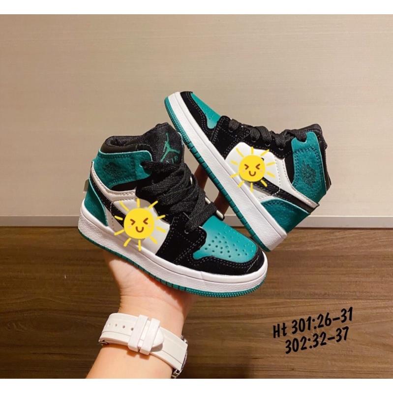 Giày jordan cho bé trai và bé gái, giày thể thao cao cổ jordan cho bé size từ 25-37