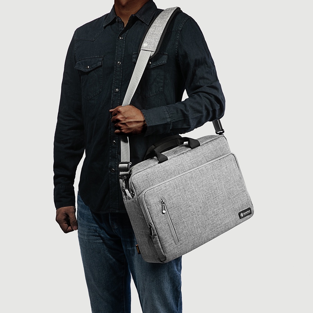 Túi Xách Đeo Chéo Tomtoc Briefcase Premium Dành Cho Macbook M1/M2 13/14/15/16inch - A50