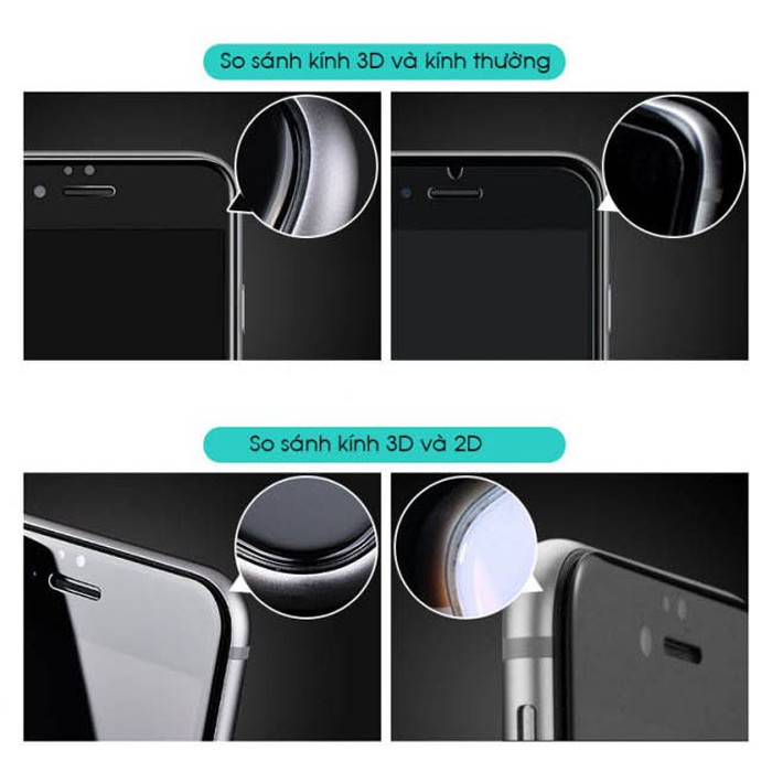 Kính cường lực iPhone 7 Plus/ 8 Plus Hiệu Nillkin 3D CP+ Max Full màn hình ( Chính Hãng )