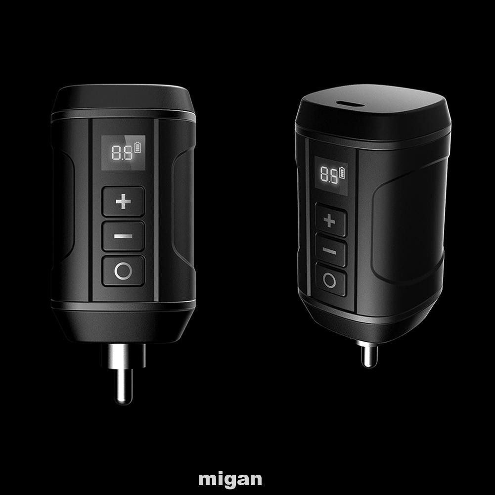 POWER (Hàng Mới Về) Nguồn Cung Cấp Điện Rca Dc Cho Máy Xăm Không Dây Chuyên Nghiệp