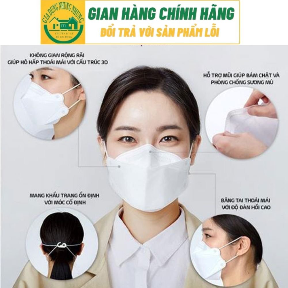 [Gói 10 chiếc] Khẩu trang AK Mask trắng_Hàn Quốc | BigBuy360 - bigbuy360.vn