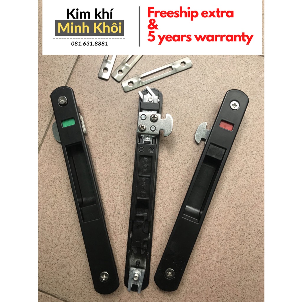 Chốt tự sập cửa lùa nhôm hệ