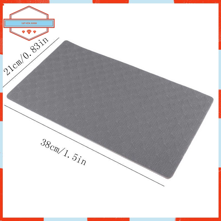 Combo 2 Thảm Lót  Tay Yoga Chữ Nhật (Vuông) 17cm X 17cm X 7mm Đệm Thể Thao Tiện Lợi