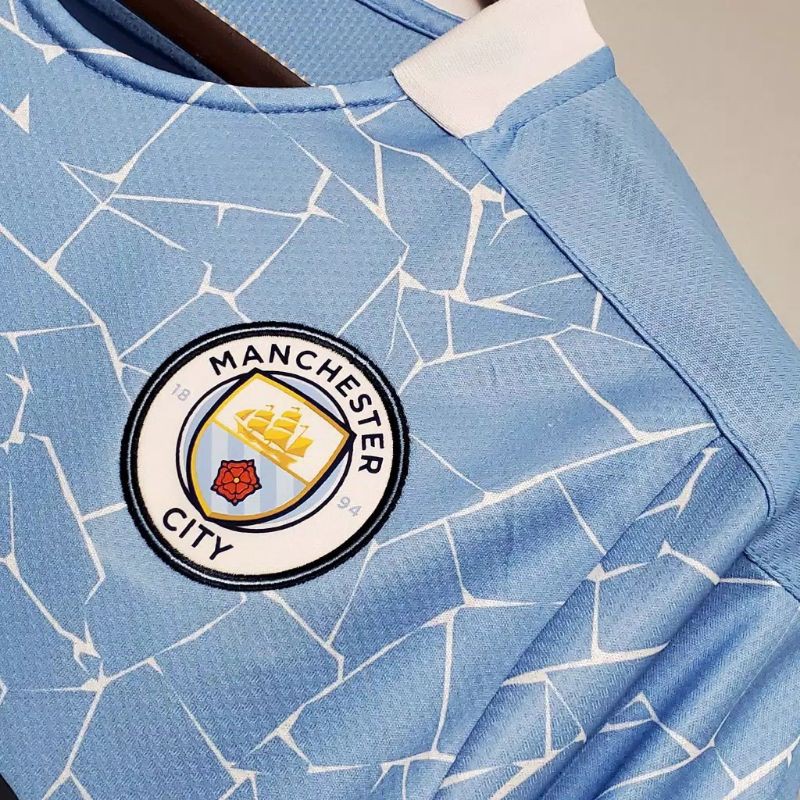 Áo Bóng Đá Jersey Ball Man City Home 2020 / 2021 100% Chính Hãng Chất Lượng Cao