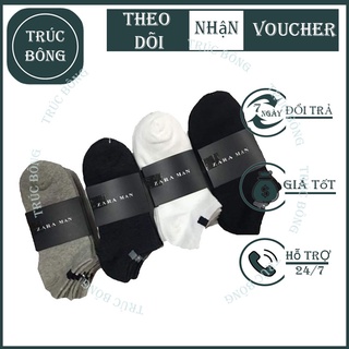 Tất nam - Combo 10 đôi tất nam cổ ngắn - Trúc bông tất nam